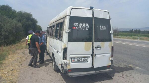 ДТП с участием маршрутного такси на объездной дороге - Sputnik Кыргызстан