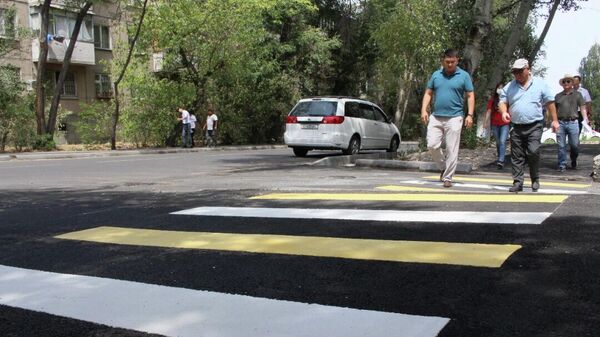 Открытие улицы Элебаева для проезда автомобилистов в Бишкеке - Sputnik Кыргызстан
