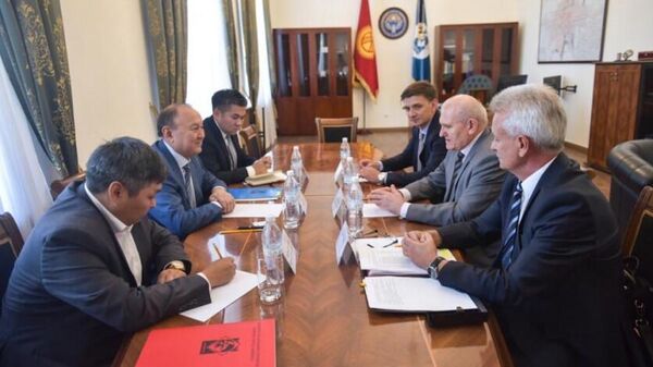 Встреча мэра Бишкека с послом РФ в КР - Sputnik Кыргызстан