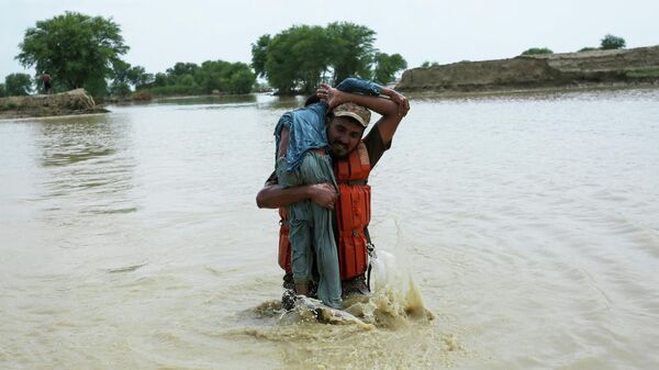 Наводнения в Пакистане - Sputnik Кыргызстан