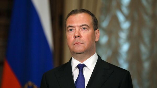 Заместитель председателя Совета безопасности России Дмитрий Медведев  - Sputnik Кыргызстан