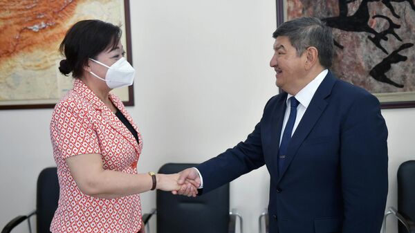Председатель кабинета министров принял посла КНР в КР - Sputnik Кыргызстан