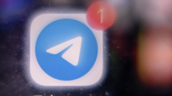 Telegram тиркемесинин логосу. Архивдик сүрөт  - Sputnik Кыргызстан