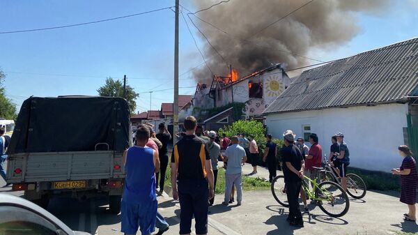 Пожар в детском саду в Бишкеке - Sputnik Кыргызстан