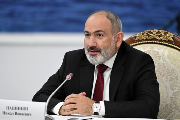 Премьер-министр Республики Армения Никол Пашинян - Sputnik Кыргызстан