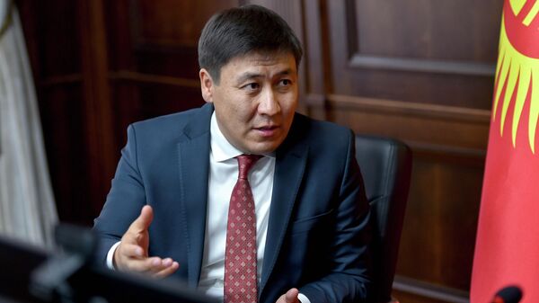 Билим берүү жана илим министри Алмазбек Бейшеналие - Sputnik Кыргызстан
