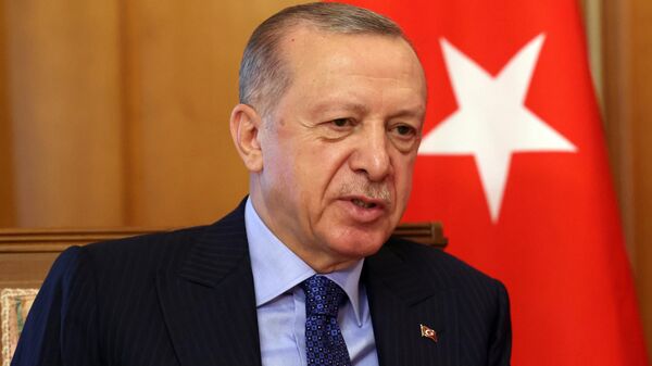  Президент Турции Реджеп Тайип Эрдоган. Архивное фото - Sputnik Кыргызстан