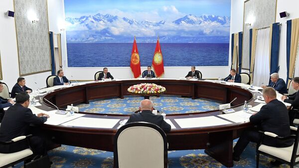 Встреча президента КР с министрами внутренних дел государств-участников СНГ - Sputnik Кыргызстан