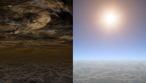 Фантазии художника о небе над планетами за пределами Солнечной системы - Sputnik Кыргызстан