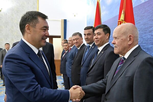 Президент Кыргызстана Садыр Жапаров сегодня принял министров внутренних дел стран СНГ - Sputnik Кыргызстан