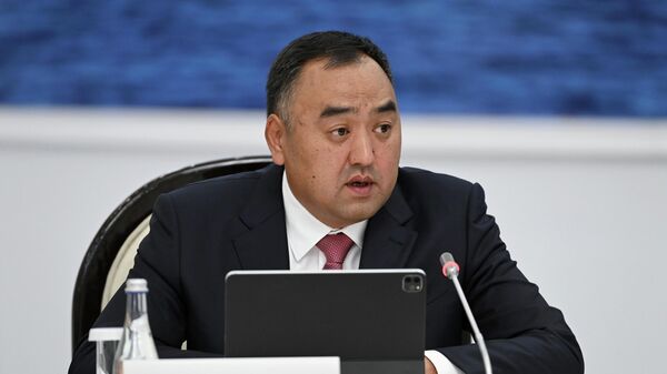Министр внутренних дел Кыргызстана Улан Ниязбеков  - Sputnik Кыргызстан