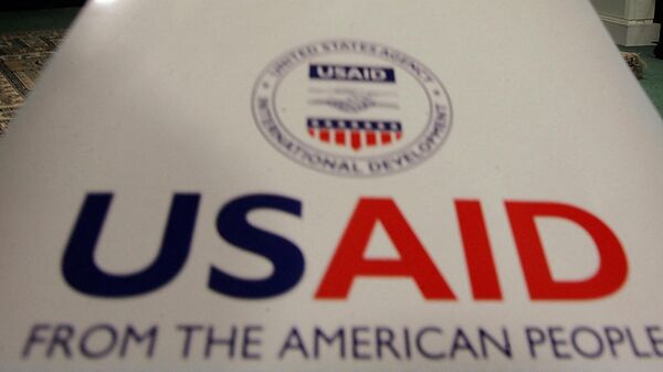 Логотип USAID. Архивное фото - Sputnik Кыргызстан