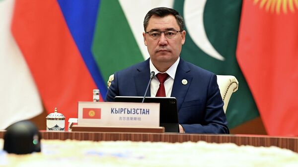 Президент Кыргызстана Садыр Жапаров на саммите ШОС в Самарканде, Узбекистан - Sputnik Кыргызстан