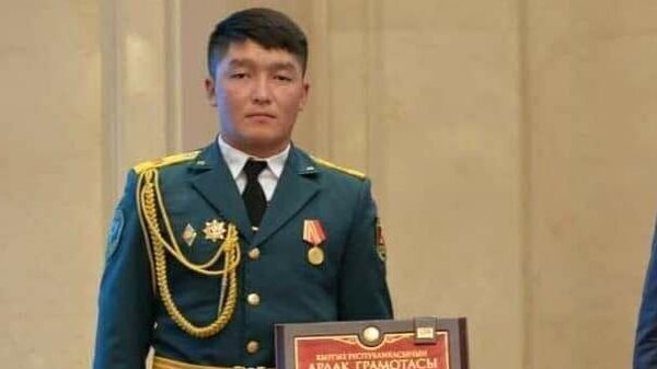 Старший лейтенант Нурсултан Жаныбеков - Sputnik Кыргызстан