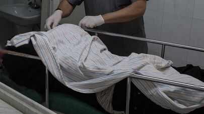 Последствия попадания мины в жилой квартал Дамаска Баб Тума