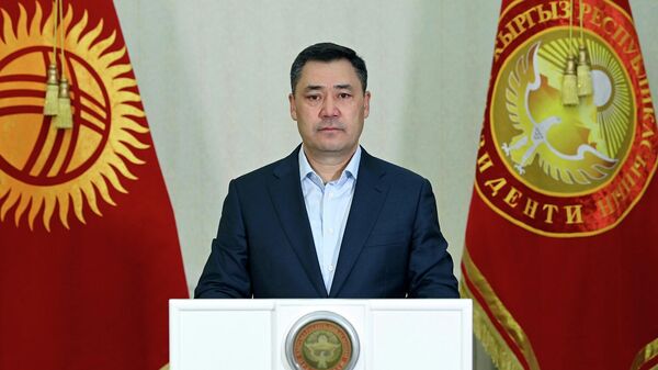 Глава Кыргызстана Садыр Жапаров. Архивное фото - Sputnik Кыргызстан
