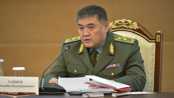 Заместитель главы кабмина — председатель ГКНБ Камчыбек Ташиев. Архивное фото - Sputnik Кыргызстан