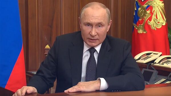 Полное видеообращение Путина по спецоперации - Sputnik Кыргызстан