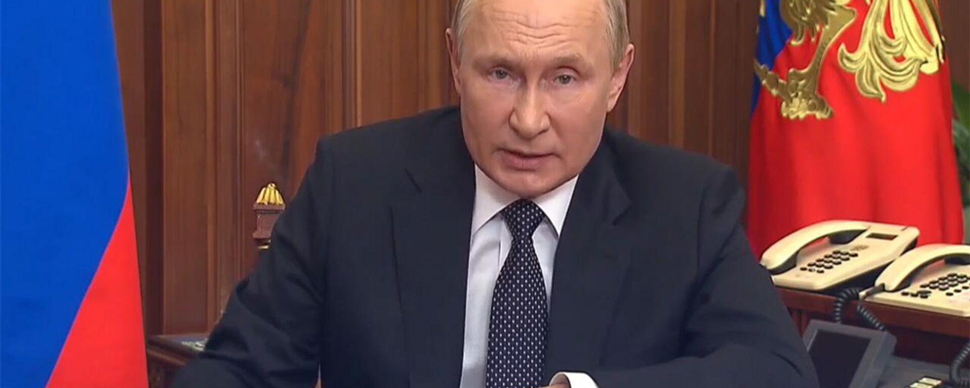 Полное видеообращение Путина по спецоперации - Sputnik Кыргызстан, 1920, 21.09.2022