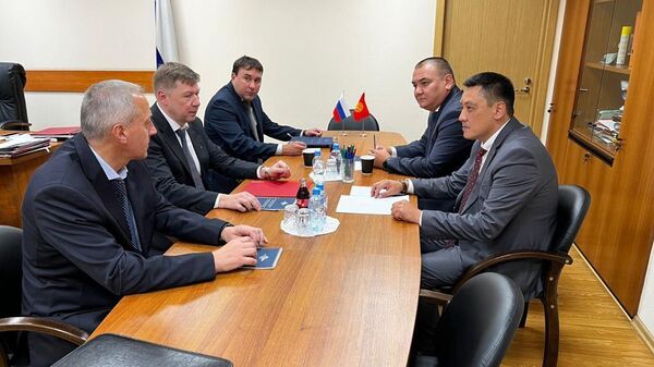 Встреча представителей правоохранительных органов Кыргызстана и России в Москве - Sputnik Кыргызстан