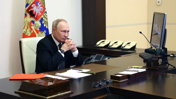 Президент РФ В. Путин провел заседание Совбеза РФ - Sputnik Кыргызстан