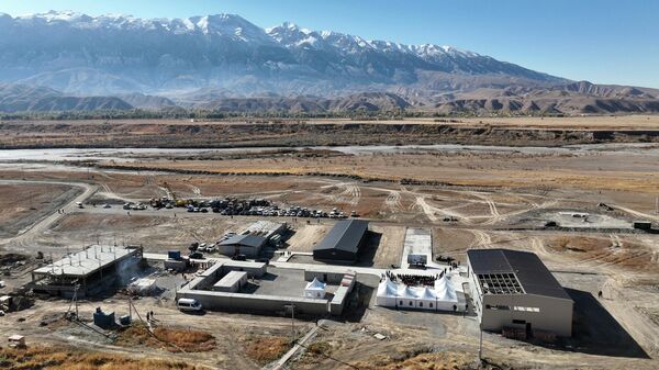 Строительство Куланакской ГЭС в Нарынской области - Sputnik Кыргызстан