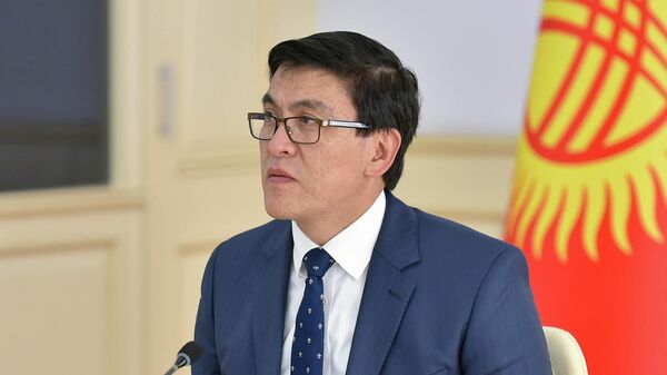 Заместитель главы кабинета министров Эдиль Байсалов. Архивное фото - Sputnik Кыргызстан