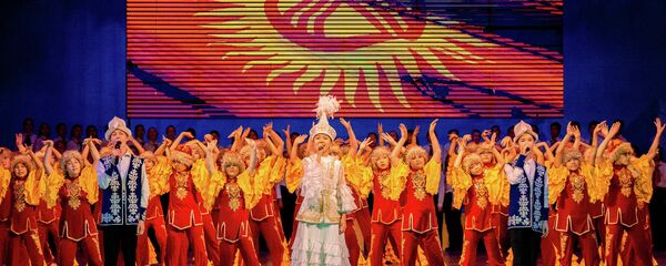 Церемония закрытия первых открытых бишкекских Дельфийских игр - Sputnik Кыргызстан