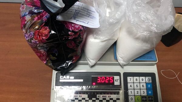 Изъятие 56 кг метамфетамина в Бишкеке - Sputnik Кыргызстан