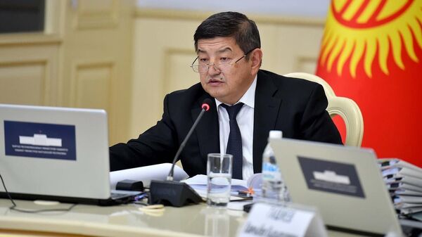 Председатель кабинета министров Кыргызстана Акылбек Жапаров. Архивное фото - Sputnik Кыргызстан