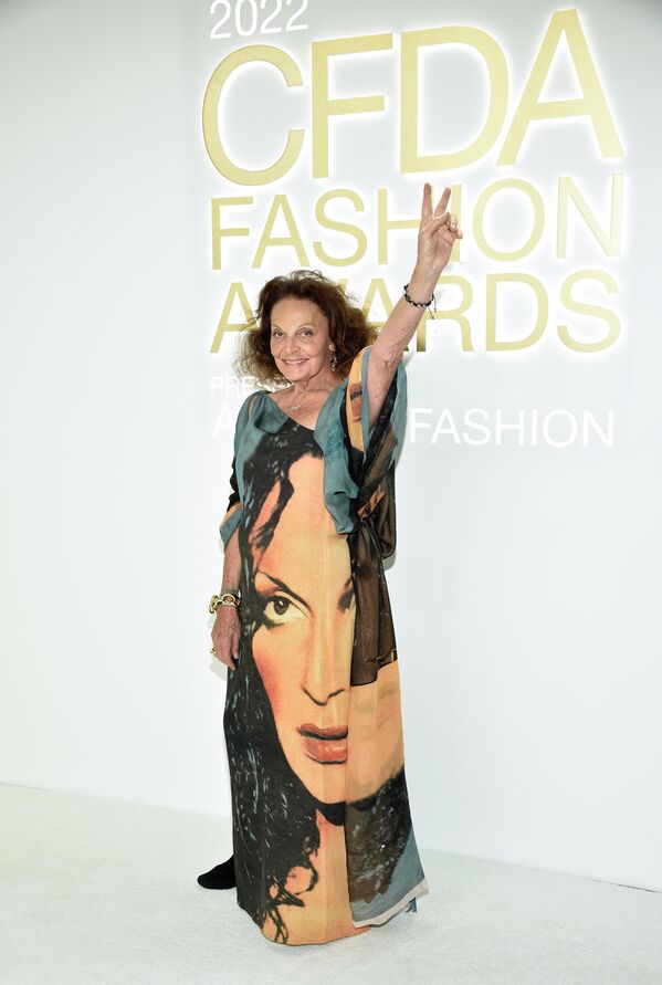 Диана фон Фюрстенберг на церемонии вручения премии CFDA Fashion Awards  - Sputnik Кыргызстан