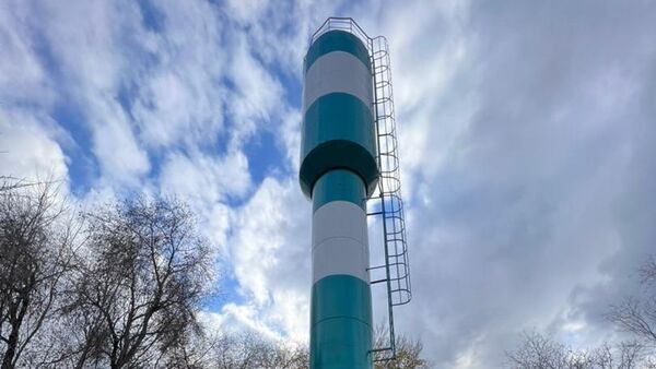 Новую водонапорную башню построили в Аламудунском районе - Sputnik Кыргызстан