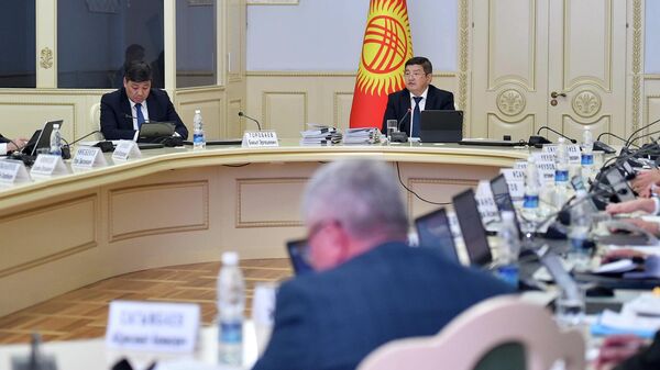 Министрлер кабинетинин жыйыны - Sputnik Кыргызстан