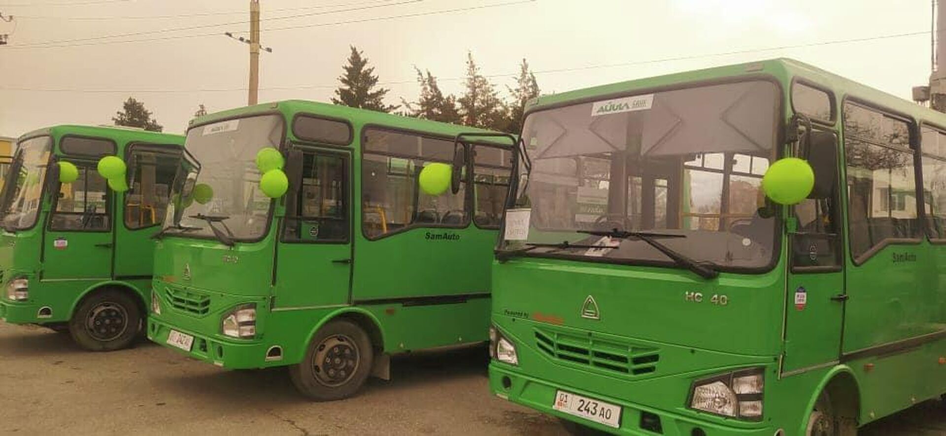 6 автобусов передано в город Баткен - Sputnik Кыргызстан, 1920, 22.11.2022