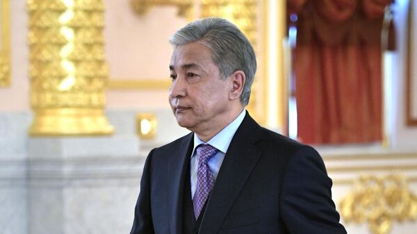 Посол Казахстана в РФ Имангали Тасмагамбетов. Архивное фото - Sputnik Кыргызстан