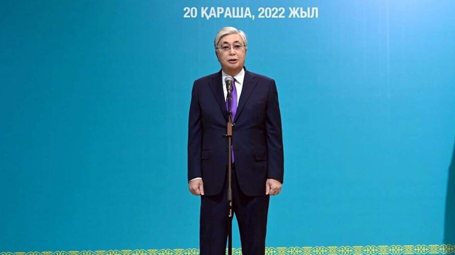 Президент Казахстана Касым-Жомарт Токаев. Архивное фото - Sputnik Кыргызстан, 1920, 25.11.2022