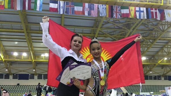 Международные соревнования по спортивной гимнастике в Грузии - Sputnik Кыргызстан