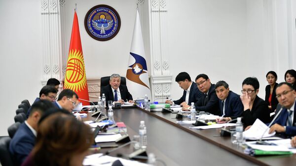 Очередное заседание Совета ЕЭК под председательством первого зампред камбина КР - Sputnik Кыргызстан