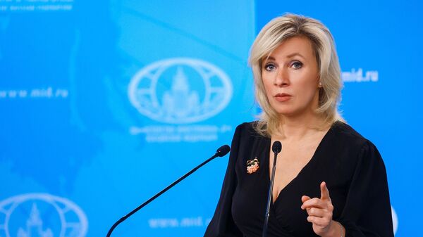 Официальный представитель Министерства иностранных дел России Мария Захарова. Архивное фото - Sputnik Кыргызстан