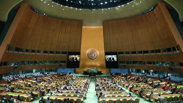 Генассамблея ООН. Архивное фото - Sputnik Кыргызстан