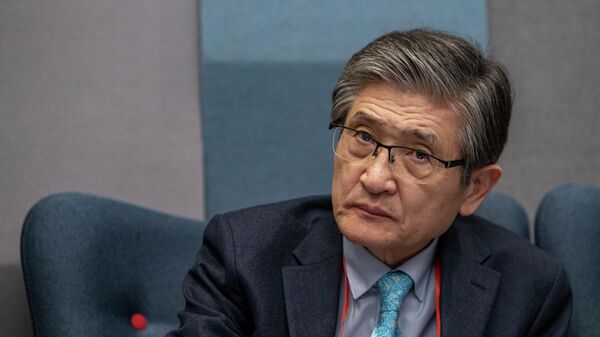 Советник генерального секретаря ООН по вопросам изменения климата Рае Квон Чунг на Бишкекском инвестиционном саммите - Sputnik Кыргызстан