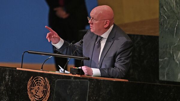 Постоянный представитель России при ООН Василий Небензя. Архивное фото - Sputnik Кыргызстан