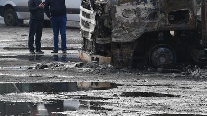 Пожара в промзоне на северо-востоке Москвы