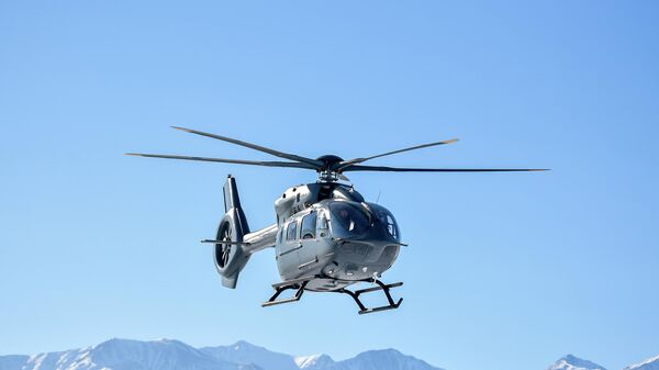 Купленный в Германии новый вертолет Airbus H14 - Sputnik Кыргызстан