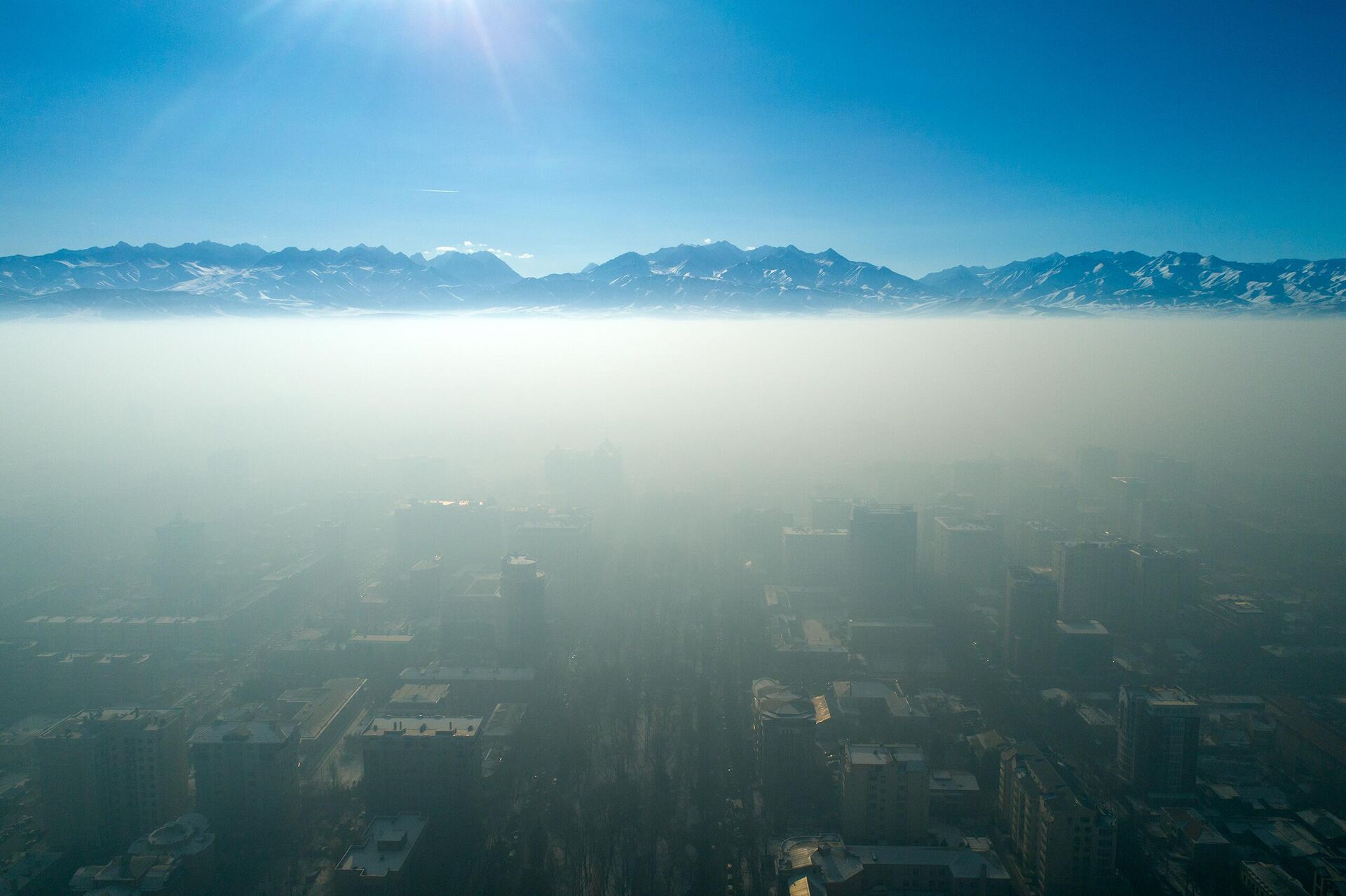 Проблема со смогом в Бишкеке - Sputnik Кыргызстан, 1920, 05.01.2023