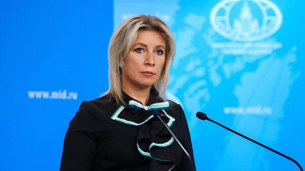 Официальный представитель российского внешнеполитического ведомства Мария Захарова. Архивное фото - Sputnik Кыргызстан