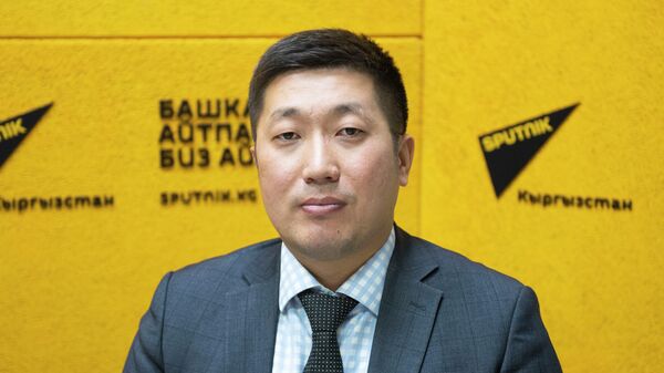 Экономика жана коммерция министрлигинин салык саясаты башкармалыгынын башчысы Кубанычбек Ысабеков - Sputnik Кыргызстан
