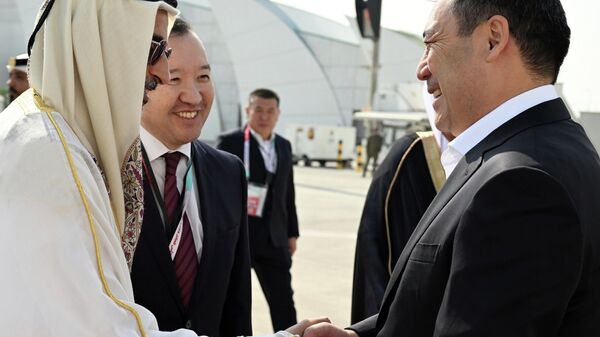 Рабочий визит президента Садыра Жапарова в Катар - Sputnik Кыргызстан