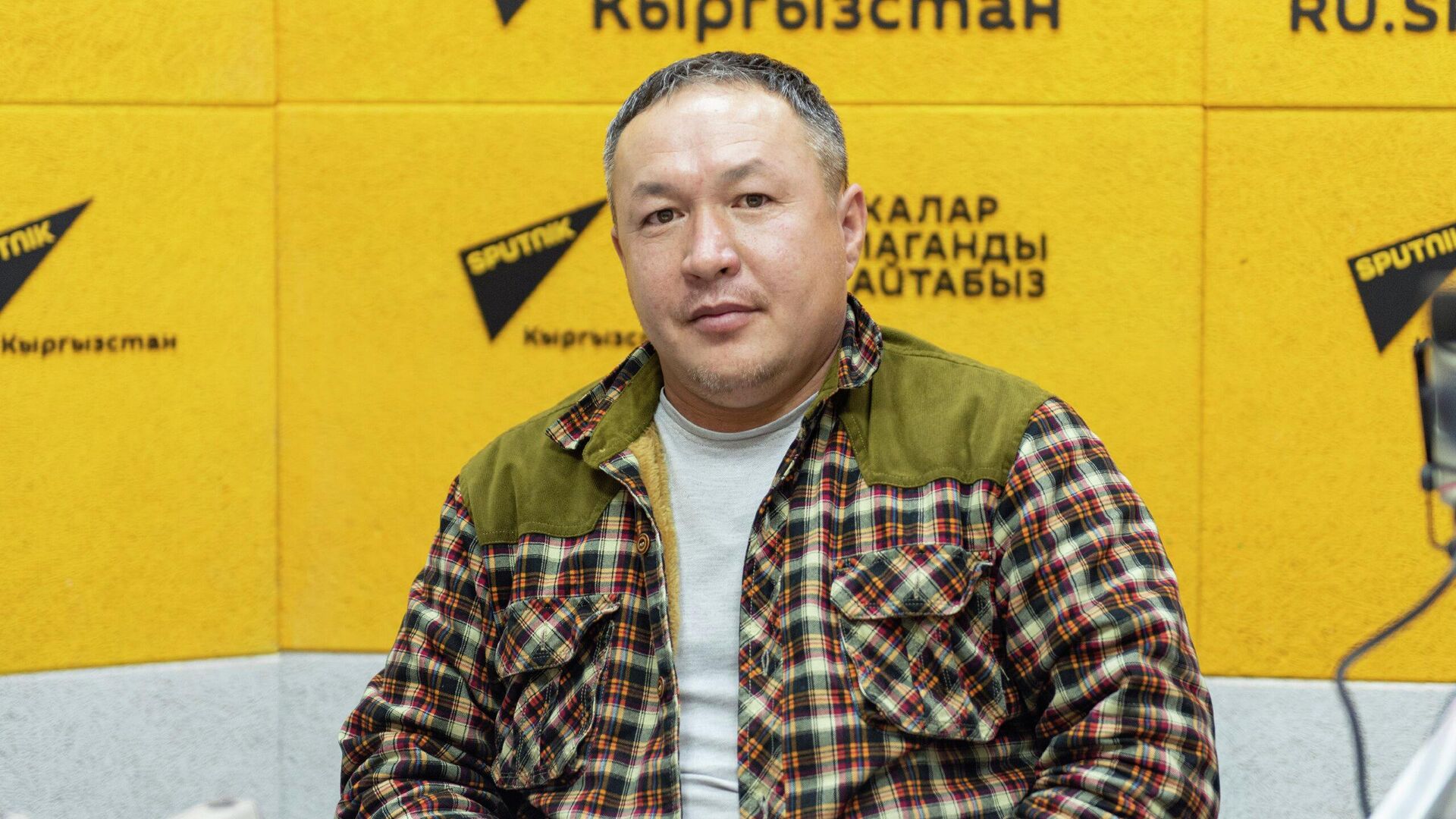 Председатель профсоюза водителей такси Кабылан Улан Чолпонбаев - Sputnik Кыргызстан, 1920, 21.12.2022