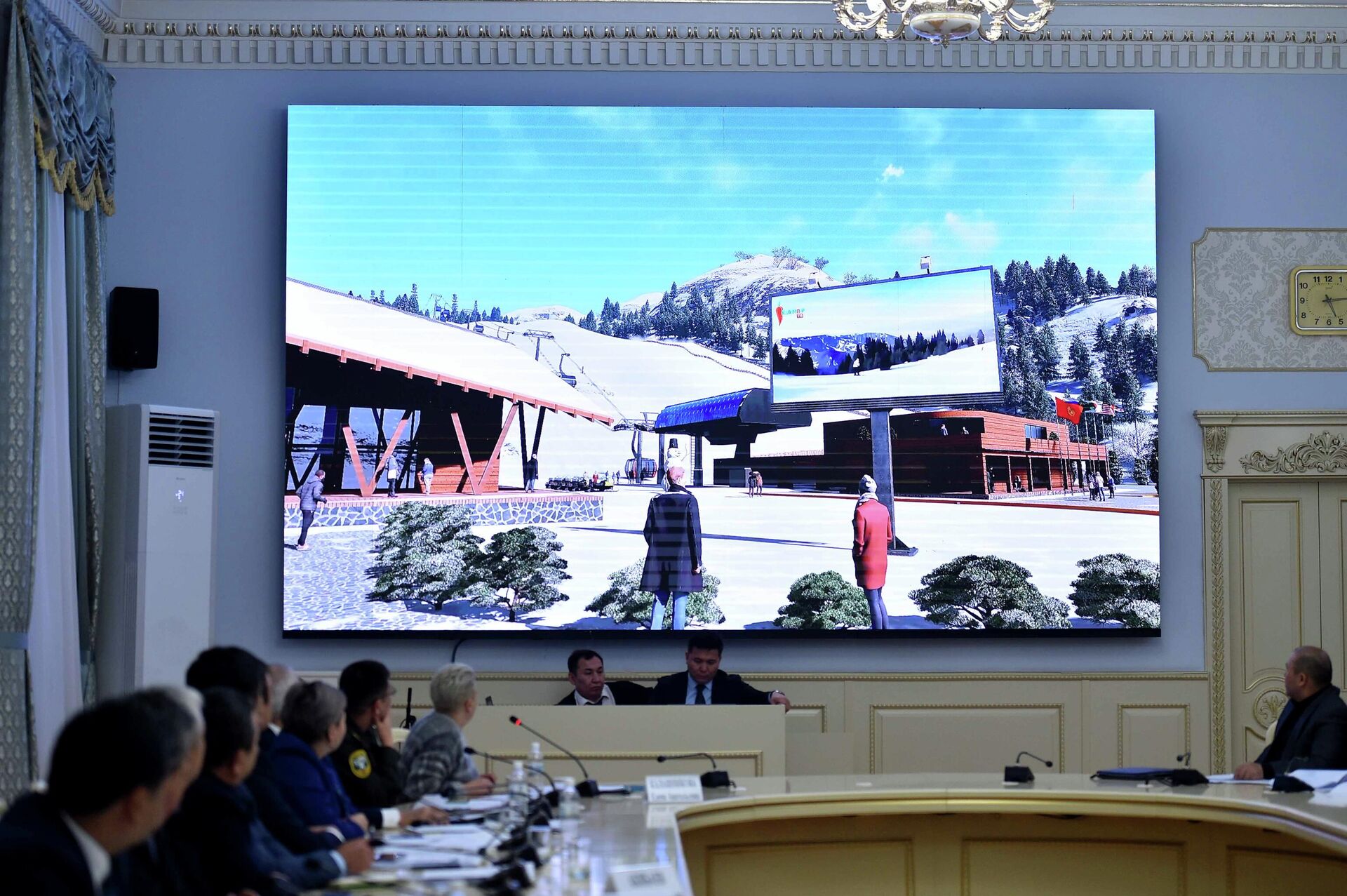 Строительство нового горнолыжного курорта Бирбулак неподалеку от Бишкека - Sputnik Кыргызстан, 1920, 05.01.2023